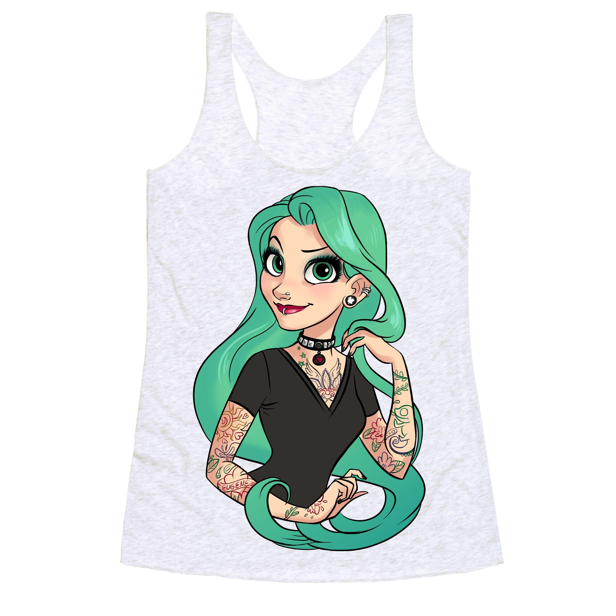 Punk Rapunzel Racerback Tank